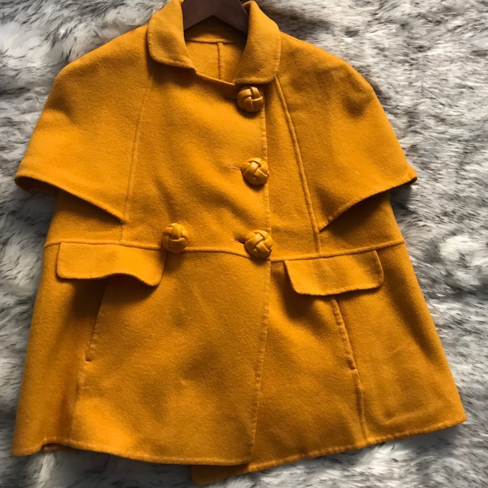 100% wool cape